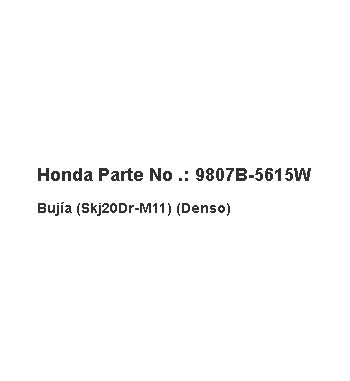 Bujia IRIDIUM Denso  K24 CRV ACCORD 2002 2007 4 UNIDADES