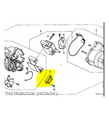 MODULO Encendido ACCORD 1994 1997 distribuidor hitachi